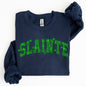 Slainte, Shamrock, Clover, Lucky, Irish, Lucky Charm, Retro, St Patrick's Day Sweatshirt