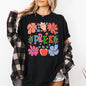 Pre-K, Boho, Teacher, Back to School, Floral, First Day of School, Cute, Teacher Appreciation, Coquette, Comfort Colors T-Shirt