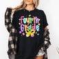 Fourth Grade, Teacher, Back to School, Neon, Bow, First Day of School, Cute, Teacher Appreciation, Coquette, Comfort Colors T-Shirt