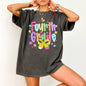 Fourth Grade, Teacher, Back to School, Neon, Bow, First Day of School, Cute, Teacher Appreciation, Coquette, Comfort Colors T-Shirt