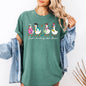 Just A Fourth Grade Goose, Teacher, Back to School, Funny, Bow, First Day of School, Cute, Teacher Appreciation, Coquette, Comfort Colors T-Shirt