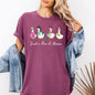 Just A Pre-K Goose, Teacher, Back to School, Funny, Bow, First Day of School, Cute, Teacher Appreciation, Coquette, Comfort Colors T-Shirt