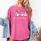 Just A Pre-K Goose, Teacher, Back to School, Funny, Bow, First Day of School, Cute, Teacher Appreciation, Coquette, Comfort Colors T-Shirt
