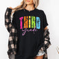 Third Grade, Retro, Teacher, Back to School, First Day of School, Cute, Teacher Appreciation, Coquette, Comfort Colors T-Shirt