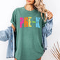 Pre-K, Retro, Teacher, Back to School, First Day of School, Cute, Teacher Appreciation, Coquette, Comfort Colors T-Shirt