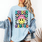 Kindergarten, Smiley Face, Teacher, Back to School, First Day of School, Cute, Teacher Appreciation, Coquette, Comfort Colors T-Shirt