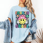 Fourth Grade, Smiley Face, Teacher, Back to School, First Day of School, Cute, Teacher Appreciation, Coquette, Comfort Colors T-Shirt