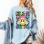 Fifth Grade, Smiley Face, Teacher, Back to School, First Day of School, Cute, Teacher Appreciation, Coquette, Comfort Colors T-Shirt