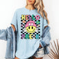 Hello Pre-K, Smiley Face, Teacher, Back to School, First Day of School, Cute, Teacher Appreciation, Coquette, Comfort Colors T-Shirt