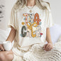 Teacher, Retro, Bow, Back to School, First Day of School, Cute, Teacher Appreciation, Coquette, Comfort Colors T-Shirt