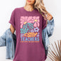 Teachers Plant Seeds Boho, Floral, Back to School, First Day of School, Cute, Teacher Appreciation, Coquette, Comfort Colors T-Shirt