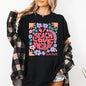 Teach Love Inspire, Teacher, Boho, Floral, Back to School, First Day of School, Cute, Teacher Appreciation, Coquette, Comfort Colors T-Shirt