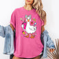 Teacher Goose, Funny, Coffee, First Day of School, Cute, Teacher Appreciation, Coquette, Comfort Colors T-Shirt