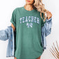 Teacher, Bow, Blue Floral, First Day of School, Cute, Teacher Appreciation, Coquette, Comfort Colors T-Shirt