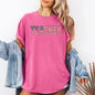 Teacher, USA Flag, Retro, First Day of School, Cute, Teacher Appreciation, Coquette, Comfort Colors T-Shirt