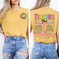 Teacher Tour, Back to School, Retro, Front and Back, First Day of School, Cute, Teacher Appreciation, Coquette, Comfort Colors T-Shirt