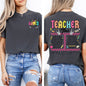 Teacher Tour, Back to School, Retro, Front and Back, First Day of School, Cute, Teacher Appreciation, Coquette, Comfort Colors T-Shirt