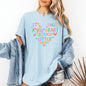It Takes A Big Heart, Teacher, Back to School, First Day of School, Cute, Teacher Appreciation, Coquette, Comfort Colors T-Shirt