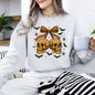 Skull Bow, Coquette, Bats, Ghost, Western, Halloween, Retro, Vintage, Spooky, Costume, Fall, Graphic Sweatshirt