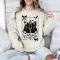 Halloween Witches, Vintage, Ghost, Pumpkin, Retro, Spooky, Costume, Fall, Graphic Sweatshirt