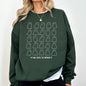 Too Cute to Spook, Mini Ghosts, Halloween, Vintage, Pumpkin, Retro, Spooky, Costume, Fall, Graphic Sweatshirt