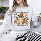 Boujee Ghost, Fancy, Halloween, Vintage, Pumpkin, Retro, Spooky, Costume, Fall, Graphic Sweatshirt