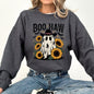 Boo Haw, Cowboy Ghost, Halloween, Western, Sunflowers, Vintage, Pumpkin, Retro, Spooky, Costume, Fall, Graphic Sweatshirt