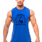Summer Gym Tank Top for Men - Cotton Fitness Shirt