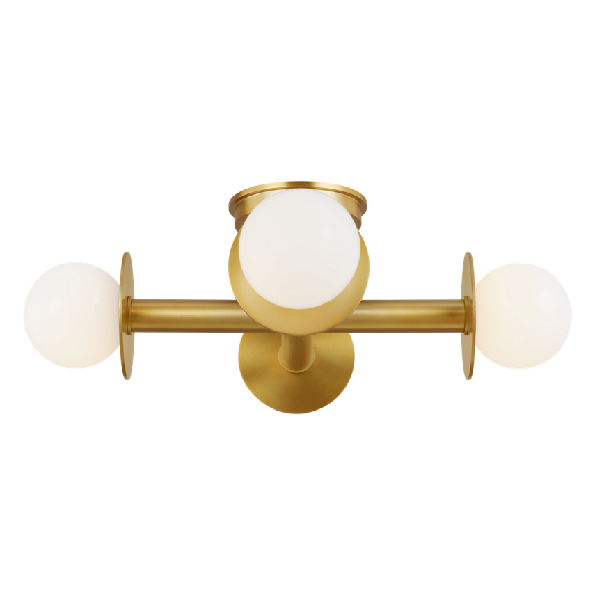Nodes Semi Flush Mount