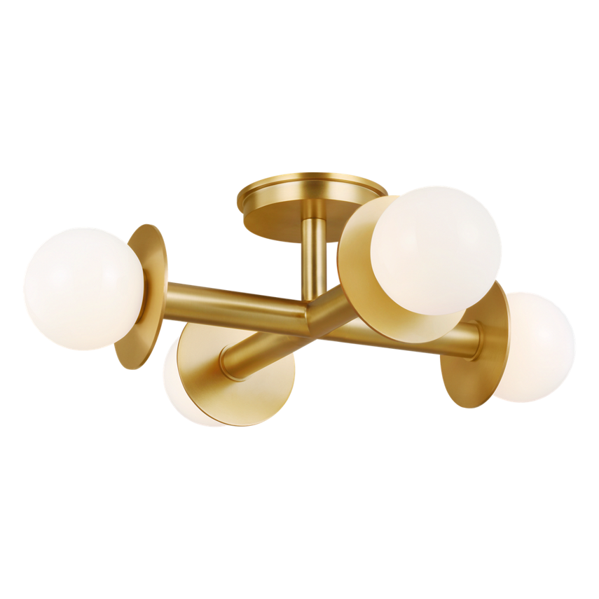 Nodes Semi Flush Mount