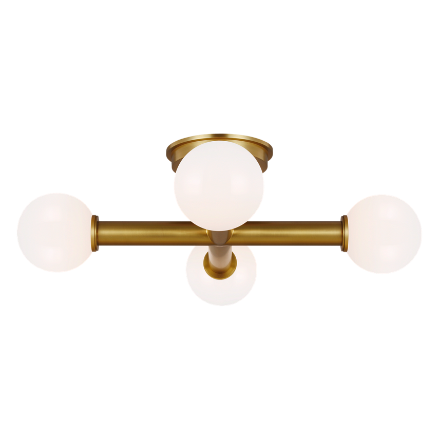 Nodes Semi Flush Mount