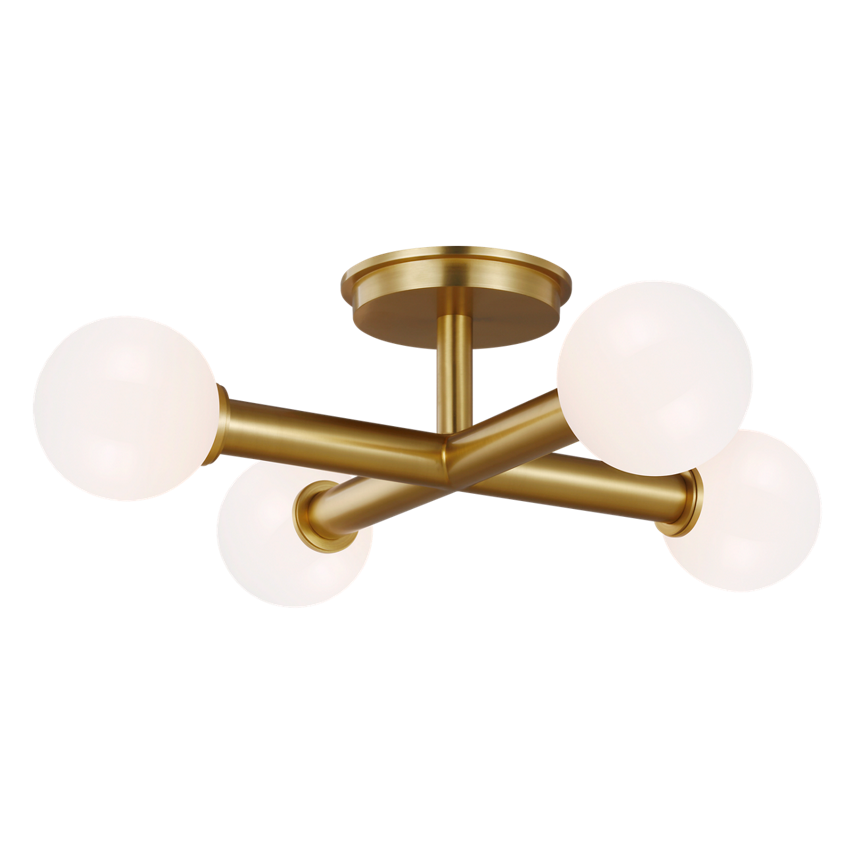 Nodes Semi Flush Mount