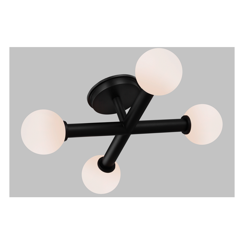 Nodes Semi Flush Mount