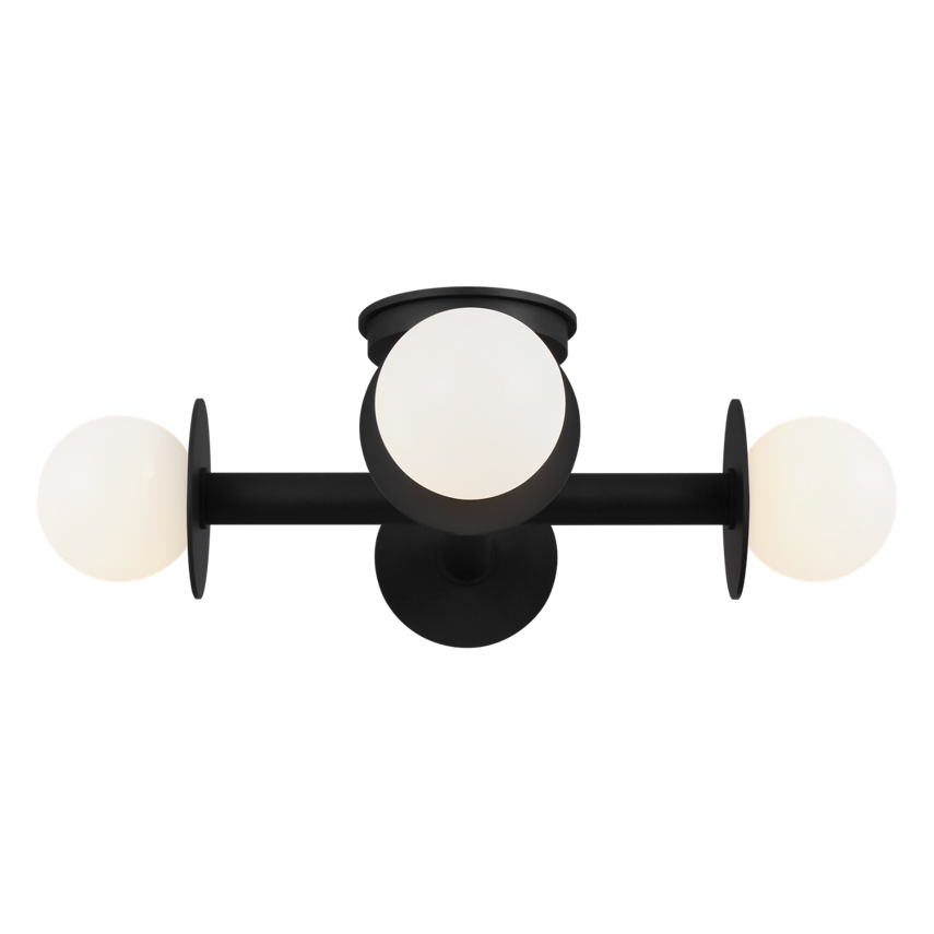 Nodes Semi Flush Mount