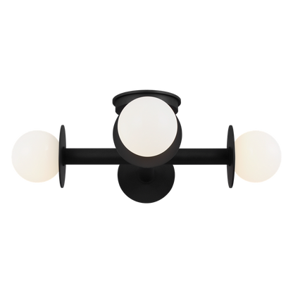 Nodes Semi Flush Mount