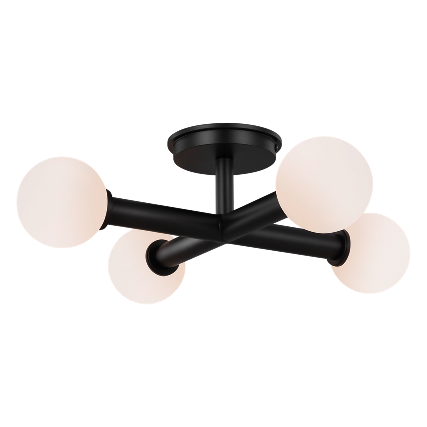 Nodes Semi Flush Mount