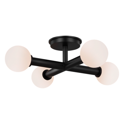 Nodes Semi Flush Mount