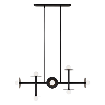 Nodes Large Linear Chandelier