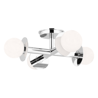 Nodes Semi Flush Mount