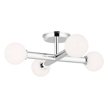 Nodes Semi Flush Mount
