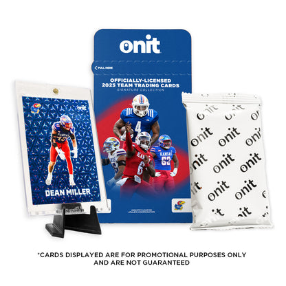University of Kansas Football 2025 Trading Cards - Single Pack