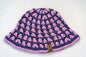 Crochet Bucket Hat - Purple