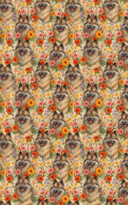 Garden Keeshond