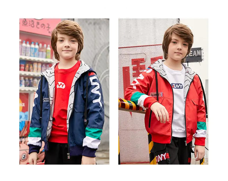 JLNY Hooded Jacket and Sports Kids' Outerwear