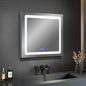 Bracciano 30 in. W x 36 in. H Surface-Mount LED Mirror Medicine Cabinet with Defogger