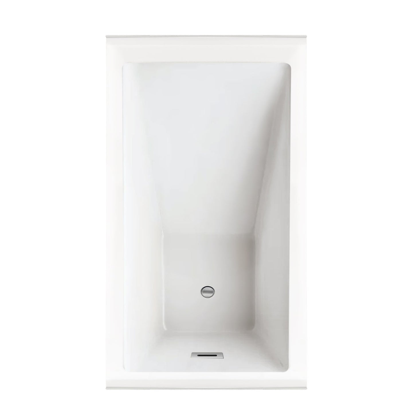 Provenza 60 in L x 32 in W White Alcove Bathtub