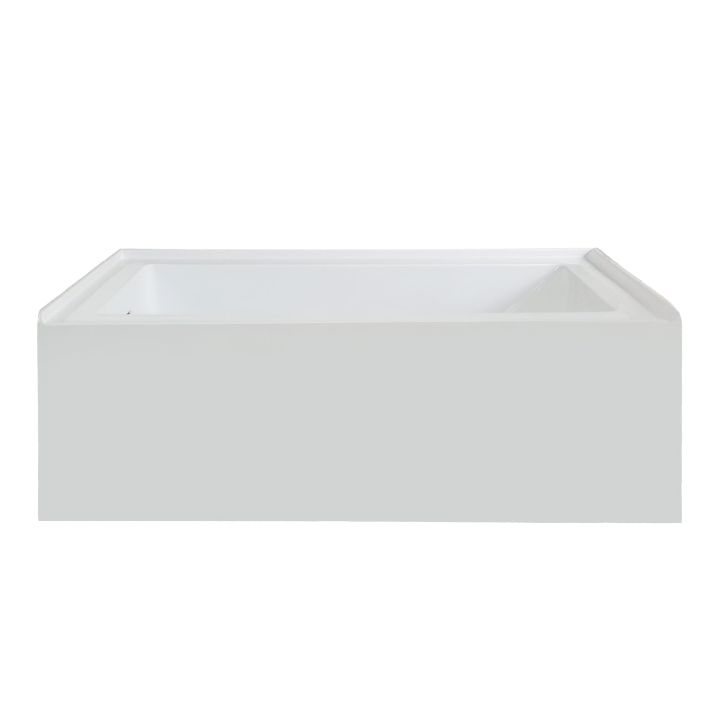 Provenza 60 in L x 32 in W White Alcove Bathtub