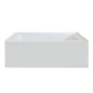 Provenza 60 in L x 32 in W White Alcove Bathtub
