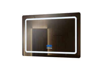 Caldona 48 in. W x 32 in. H LED Bathroom Vanity Mirror