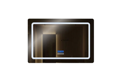 Caldona 48 in. W x 32 in. H LED Bathroom Vanity Mirror